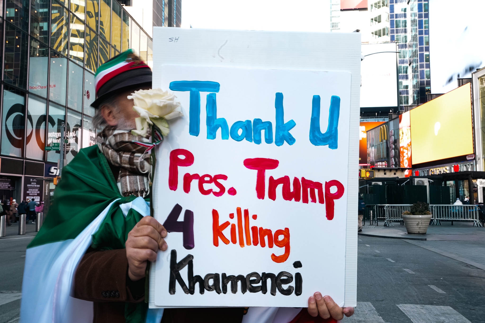 March to Times Square